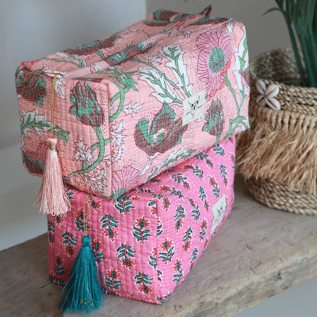 Necessär Fez sommarrosa M