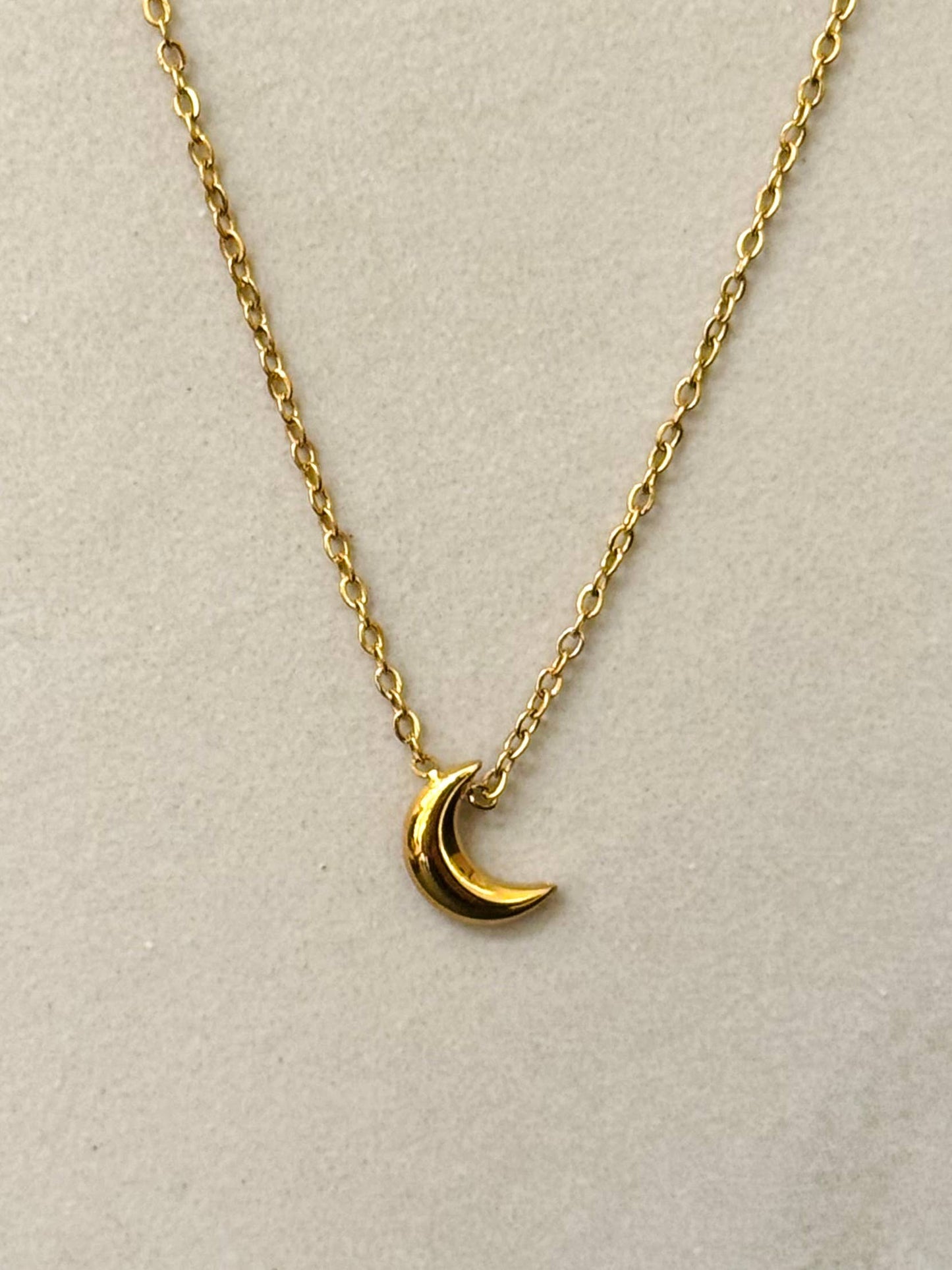 Måne halsband Minimal