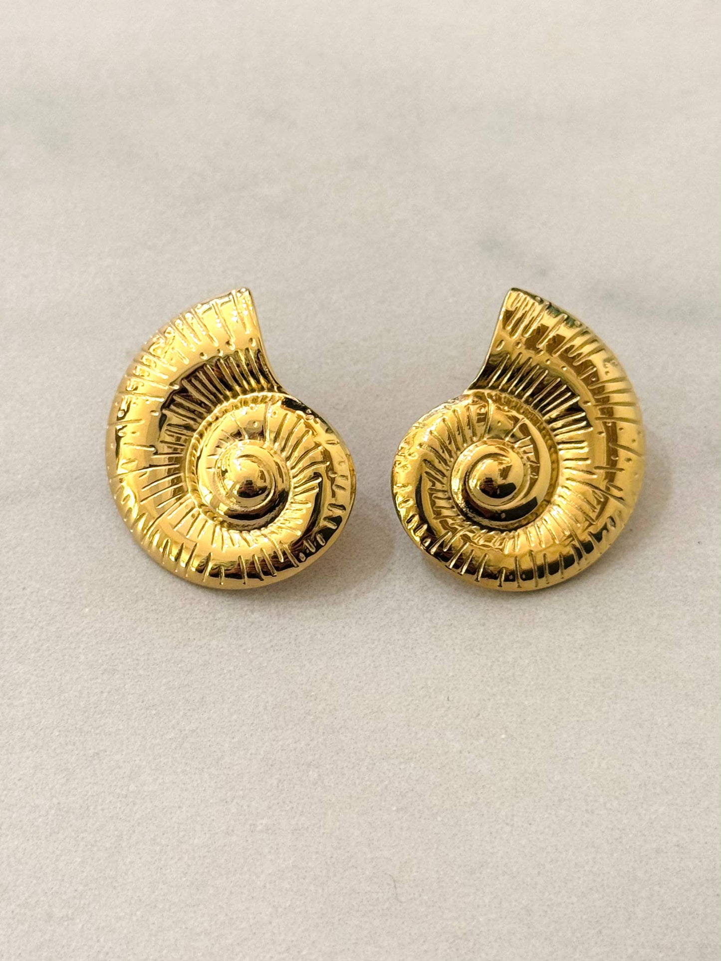 Golden Nautilus örhängen
