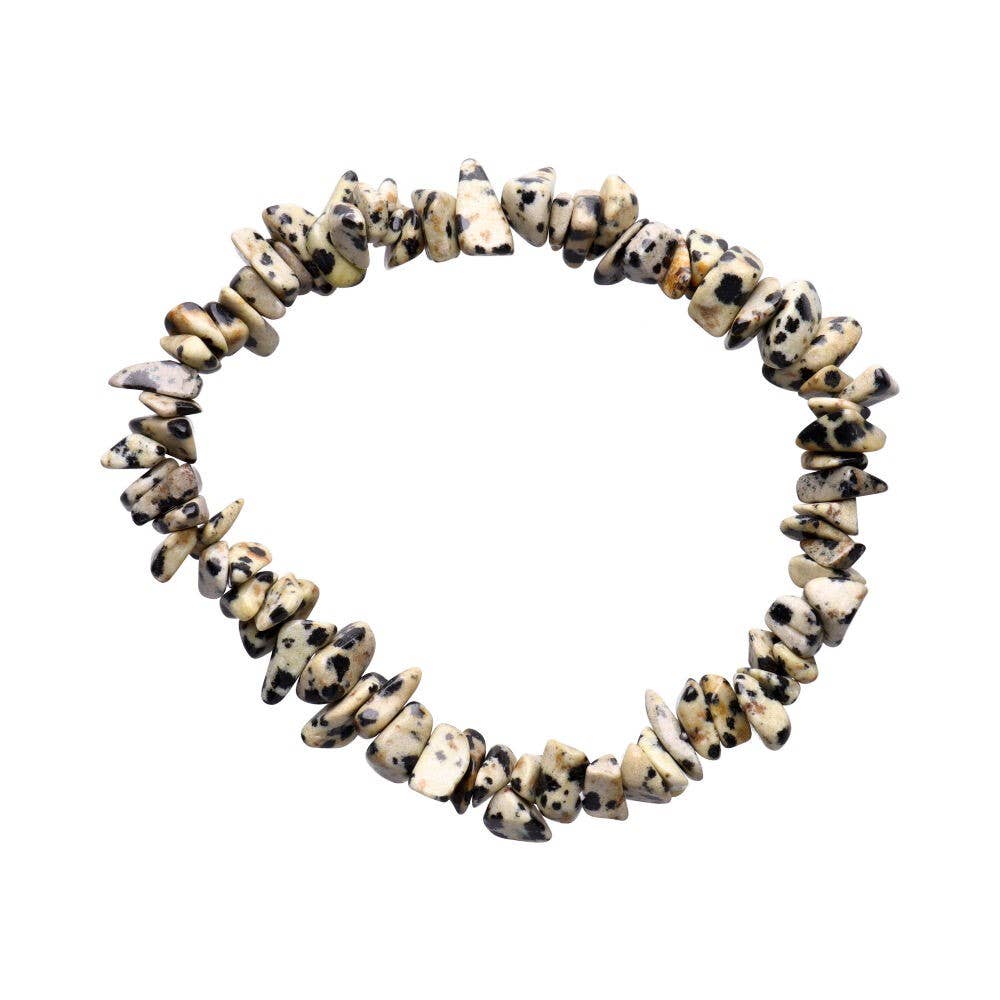 Dalmatin Jaspis Chips Armband