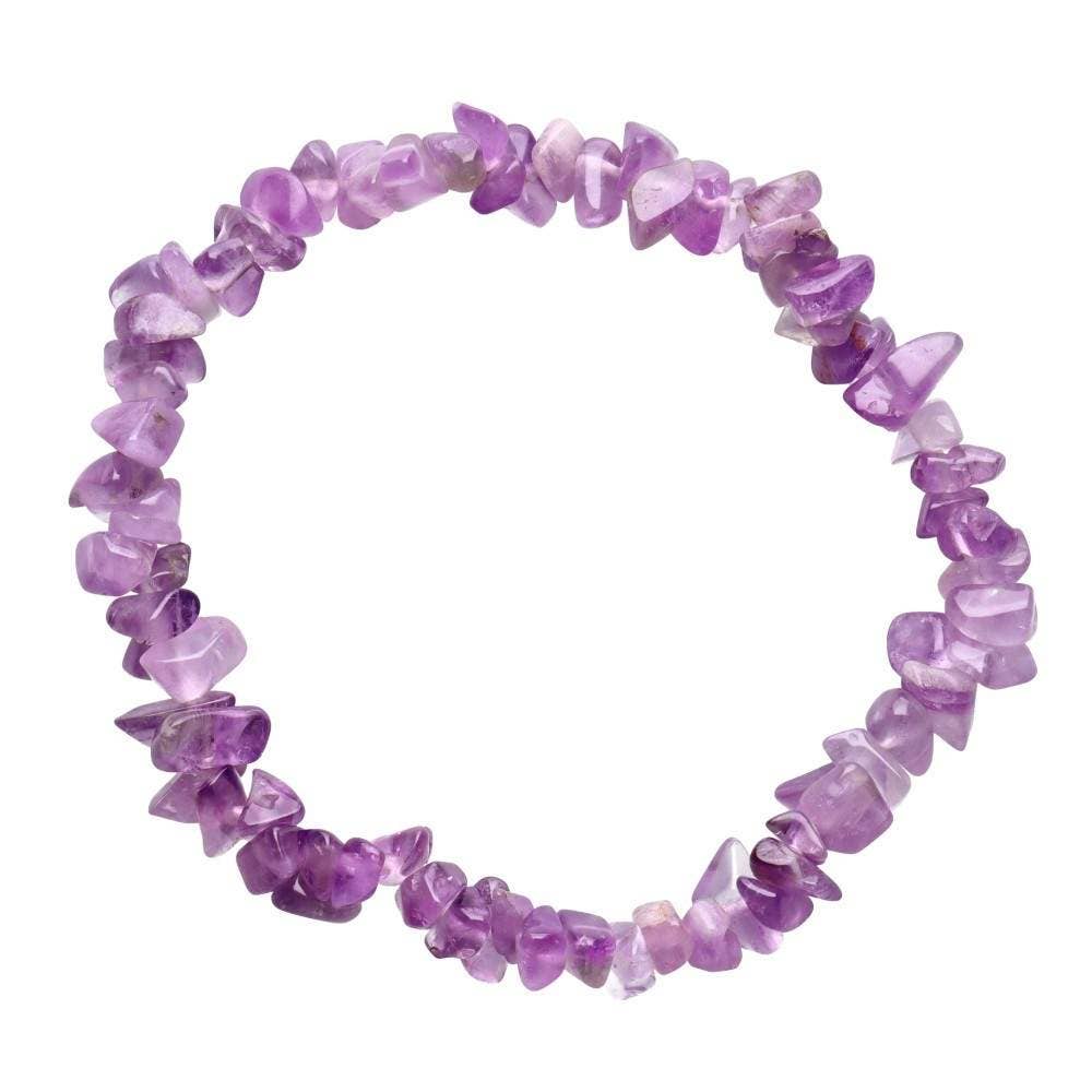 Ametist Chips Armband