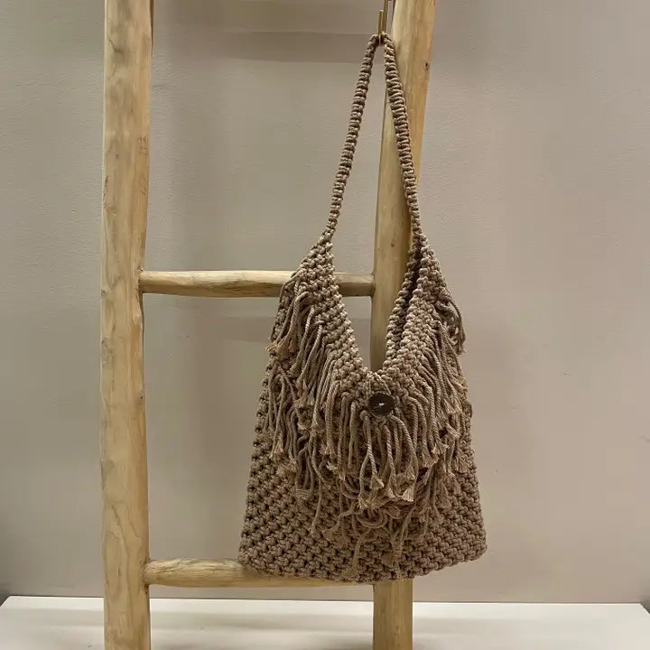 Boho Väska: Kanel