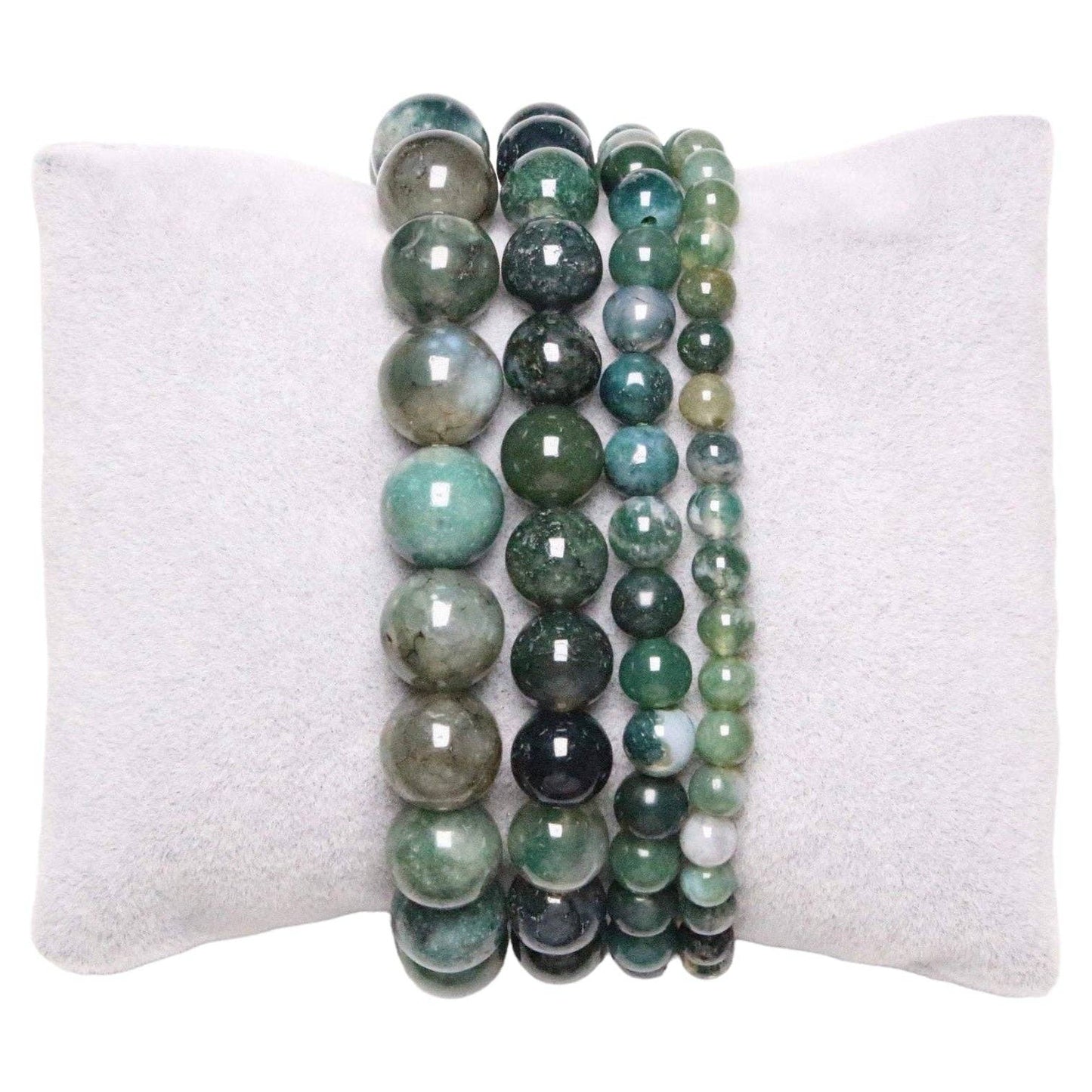 Moss Agate Armband