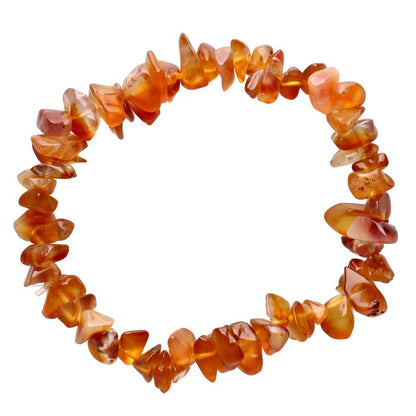 Karneol Chips Armband