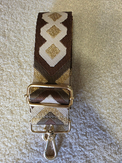 Väskrem Inka Brun & Guld & Beige