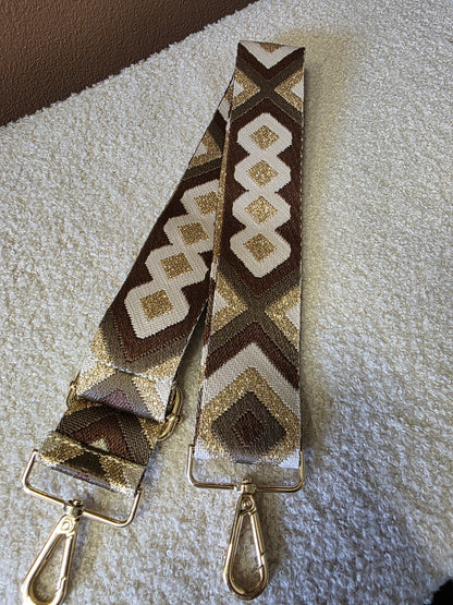 Väskrem Inka Brun & Guld & Beige