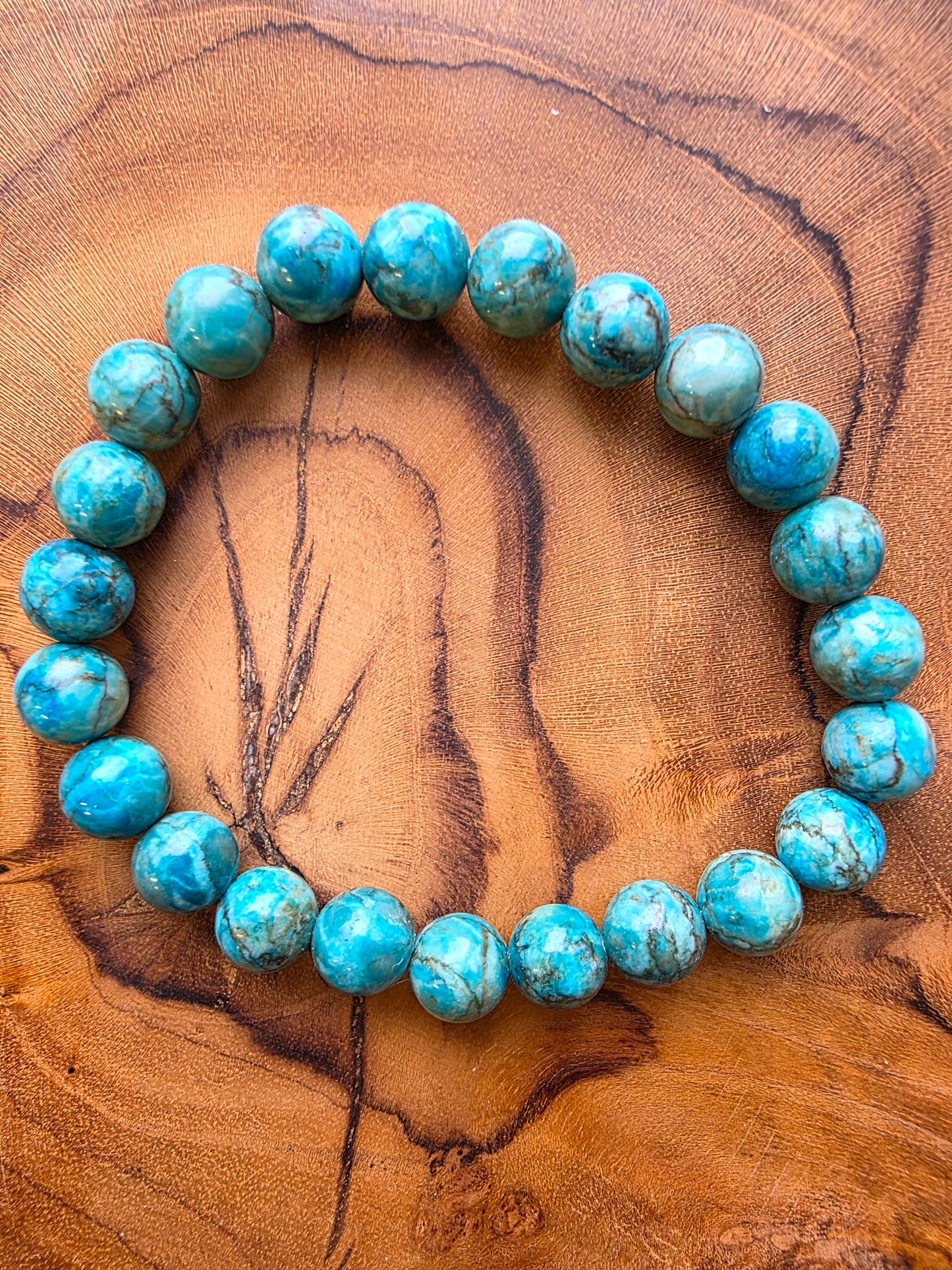 Afrikanskt Blått Turkos Armband