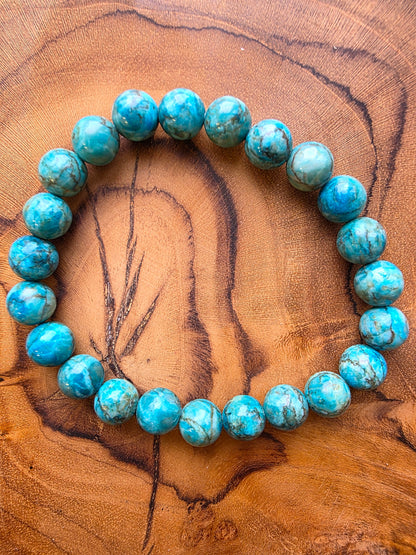 Afrikanskt Blått Turkos Armband