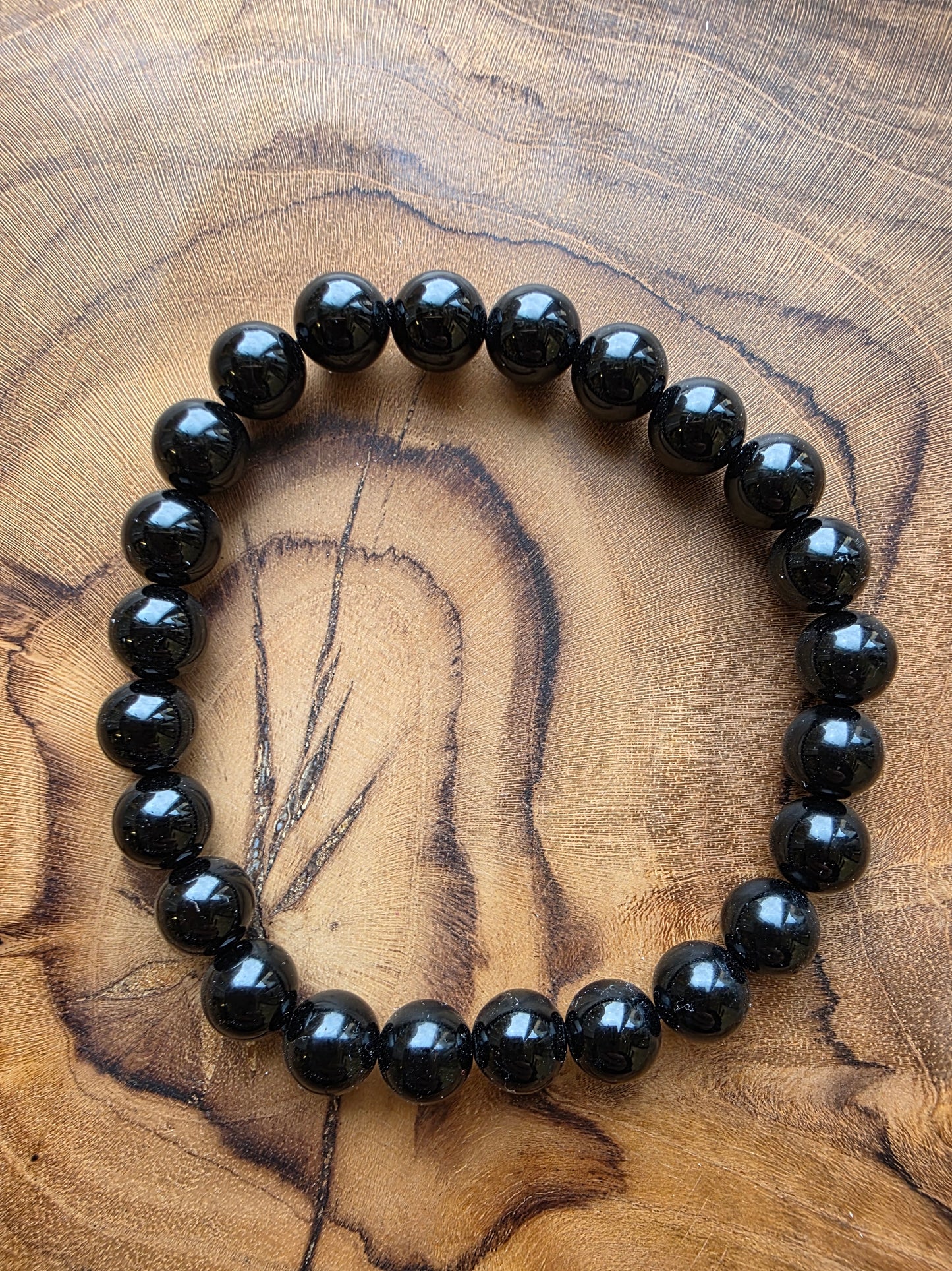 Svart Onyx Armband