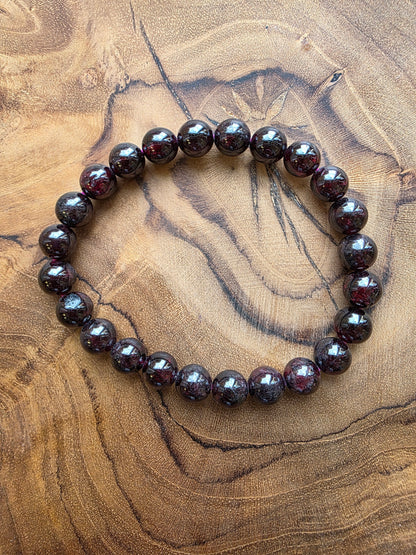 Granat Armband
