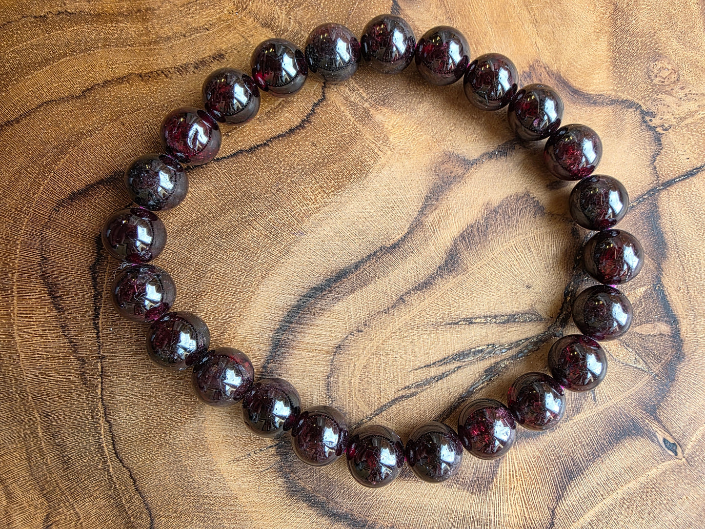 Granat Armband