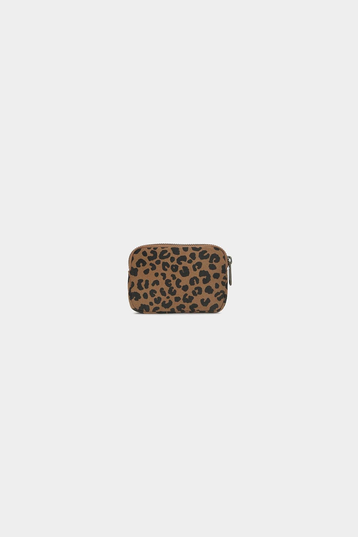 Lili Leopard Sand plånbok