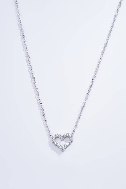 Love You - Halsband i rostfritt stål: Silver