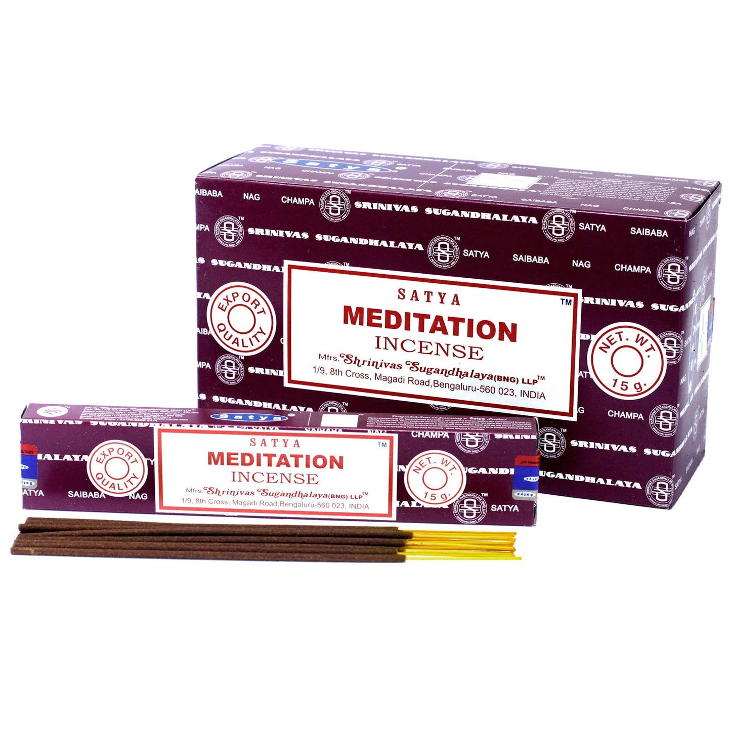 Satya Meditation Rökelse – 15 g