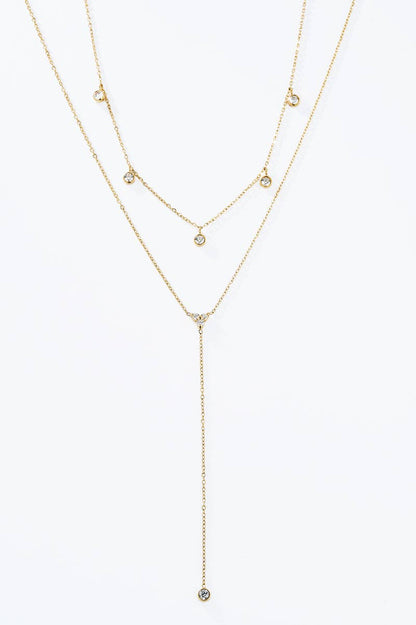 BEAUTY- Halsband i Rostfritt Stål/Guld