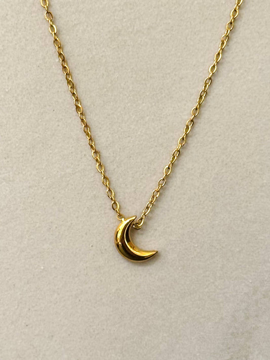 Måne halsband Minimal