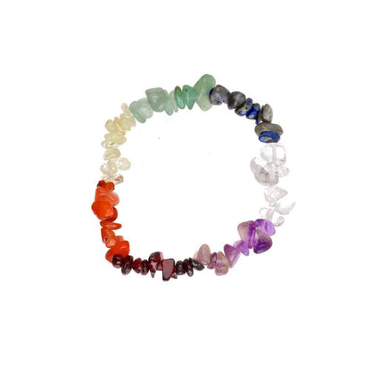 Armband med chakra-stenar
