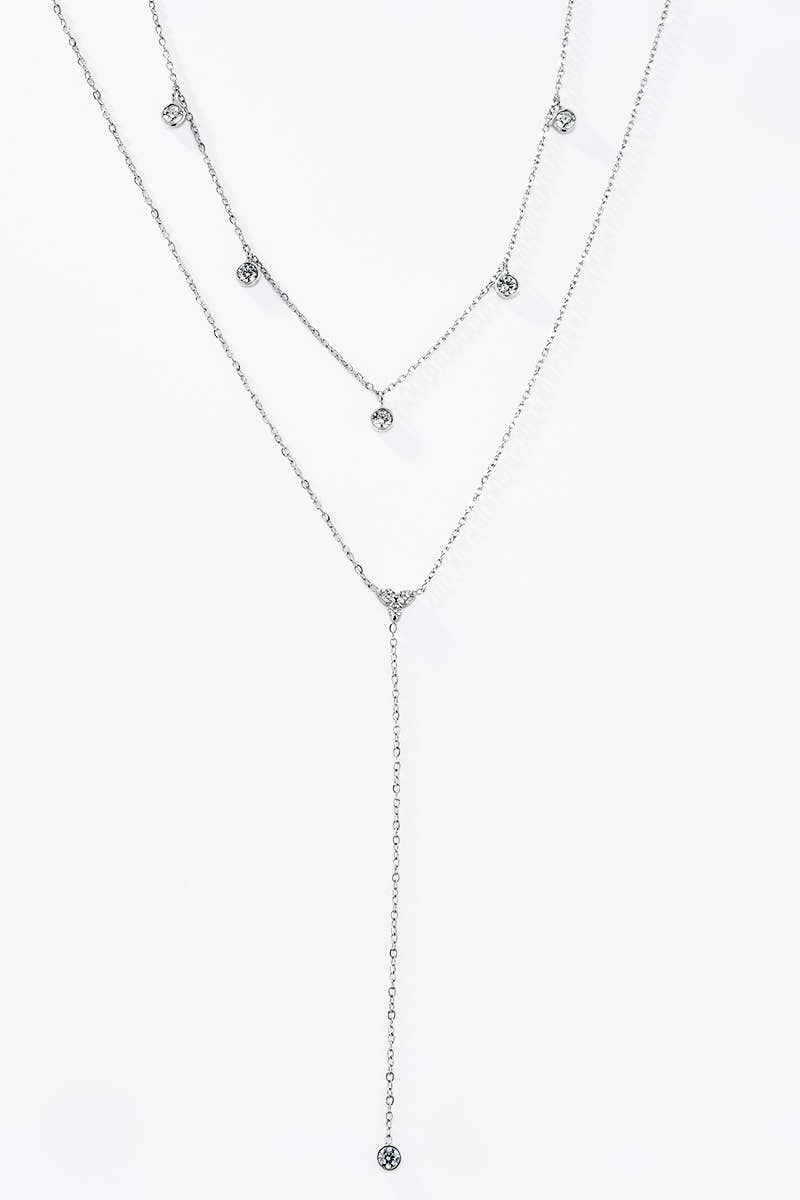 BEAUTY- Halsband i Rostfritt Stål/Silver