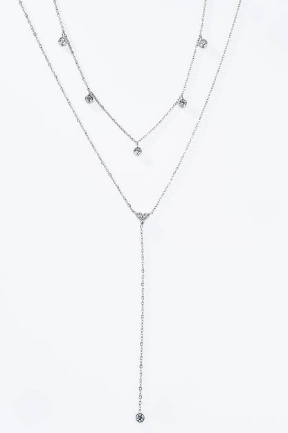 BEAUTY- Halsband i Rostfritt Stål/Silver