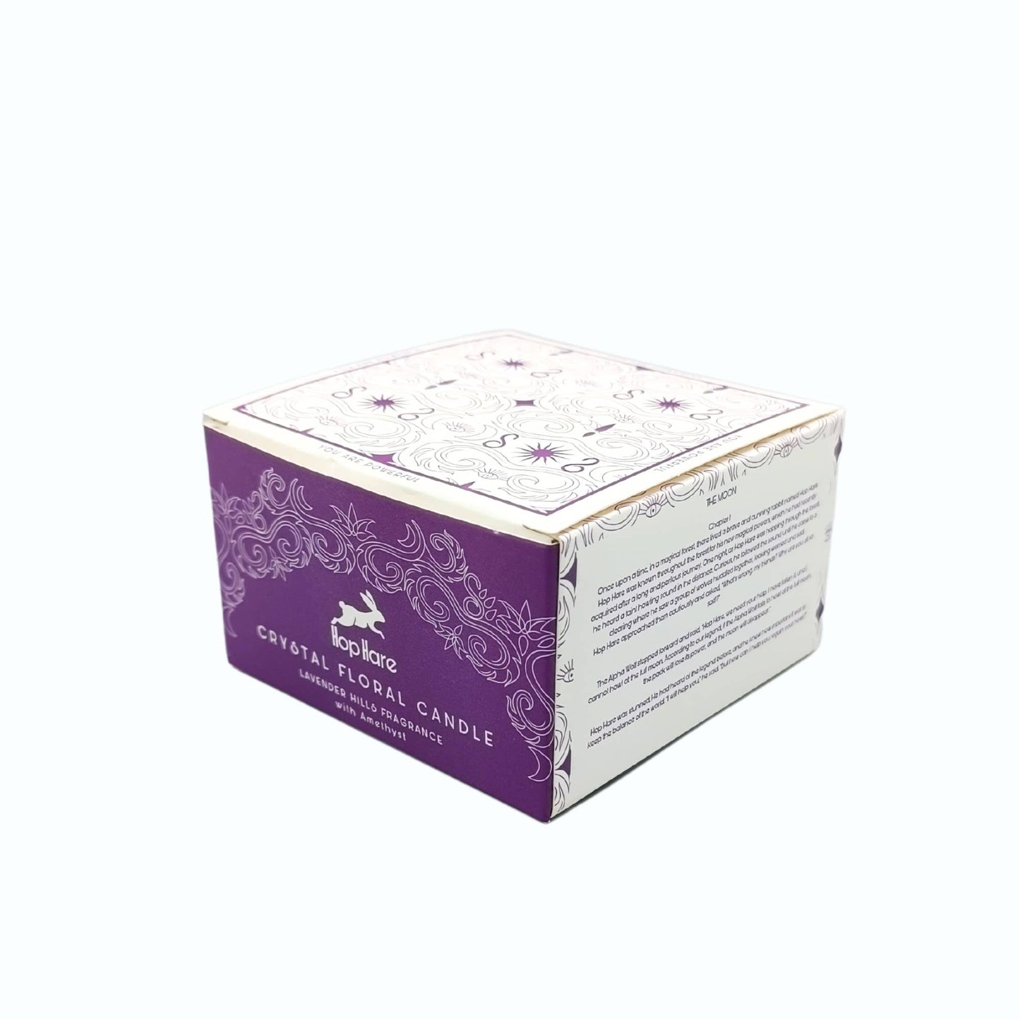 Hop Hare Kristall Ljus med Ametist - The Moon