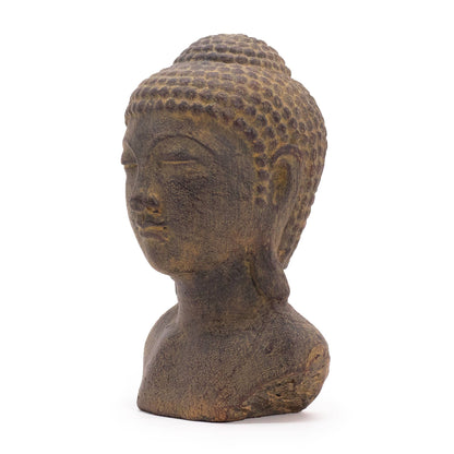 Buddha antikstaty: Grå