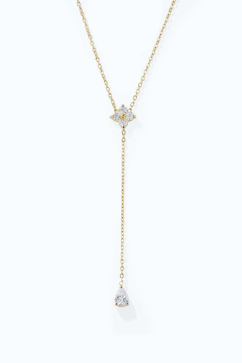 SHINE -Halsband i rostfritt stål/Guld
