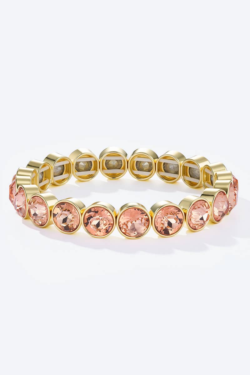 Elastiskt armband: Rosa
