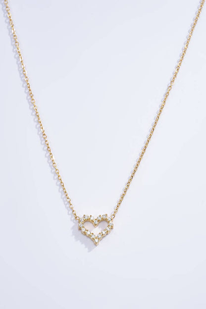 Love You - Halsband i rostfritt stål: Guld
