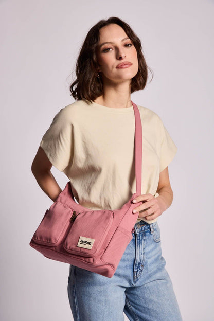 Multipocketväska Emile Rose blush