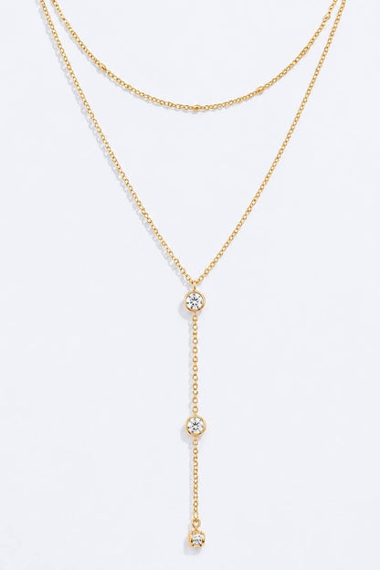 YOU-Halsband i Rostfritt Stål/Guld