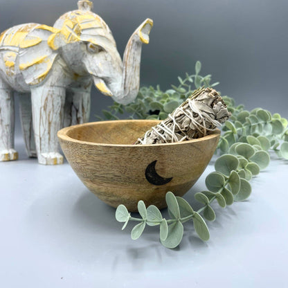 Ritualskål i Mangoträ – Måne
