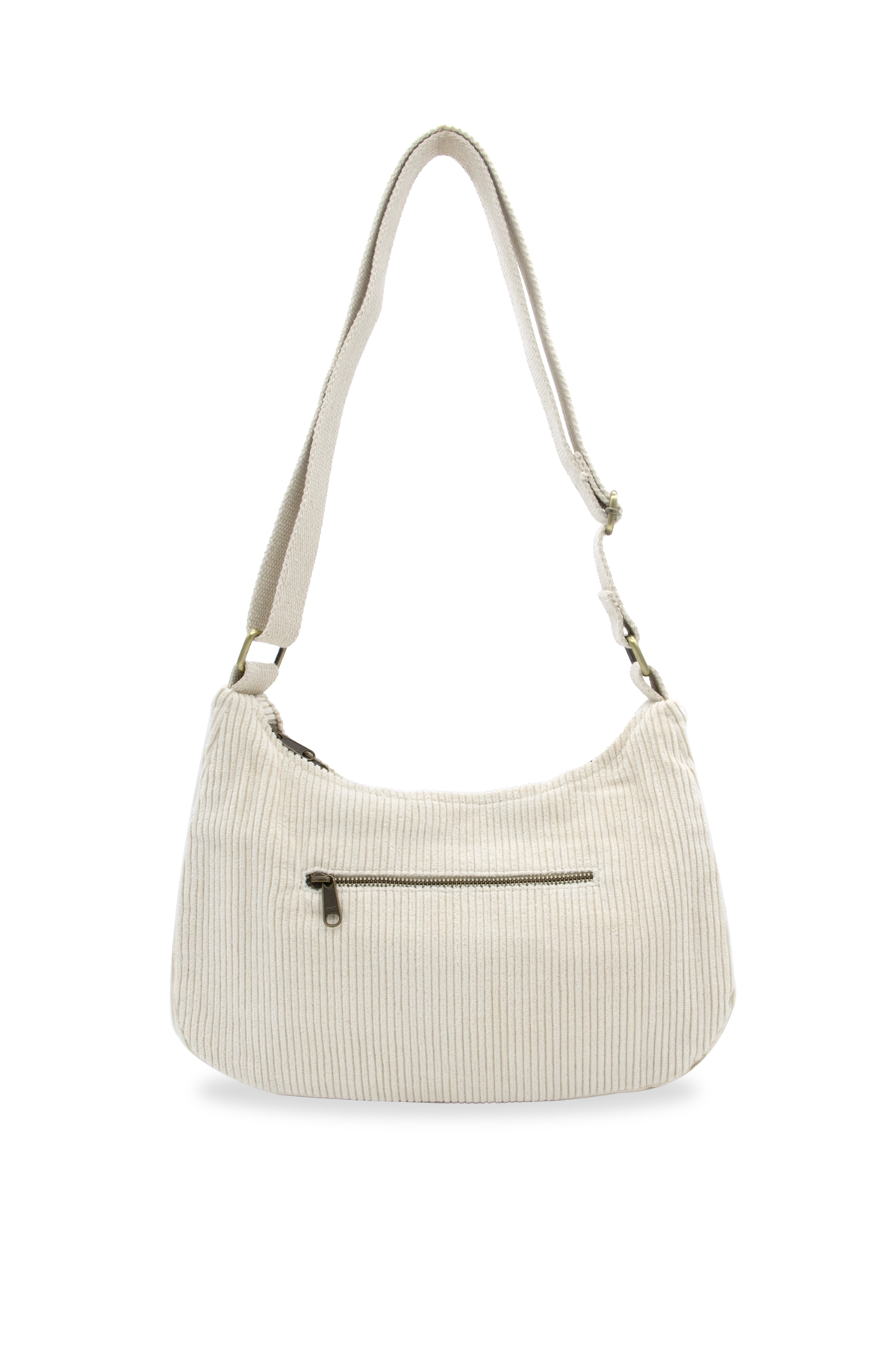 Beige Sammet  Väska