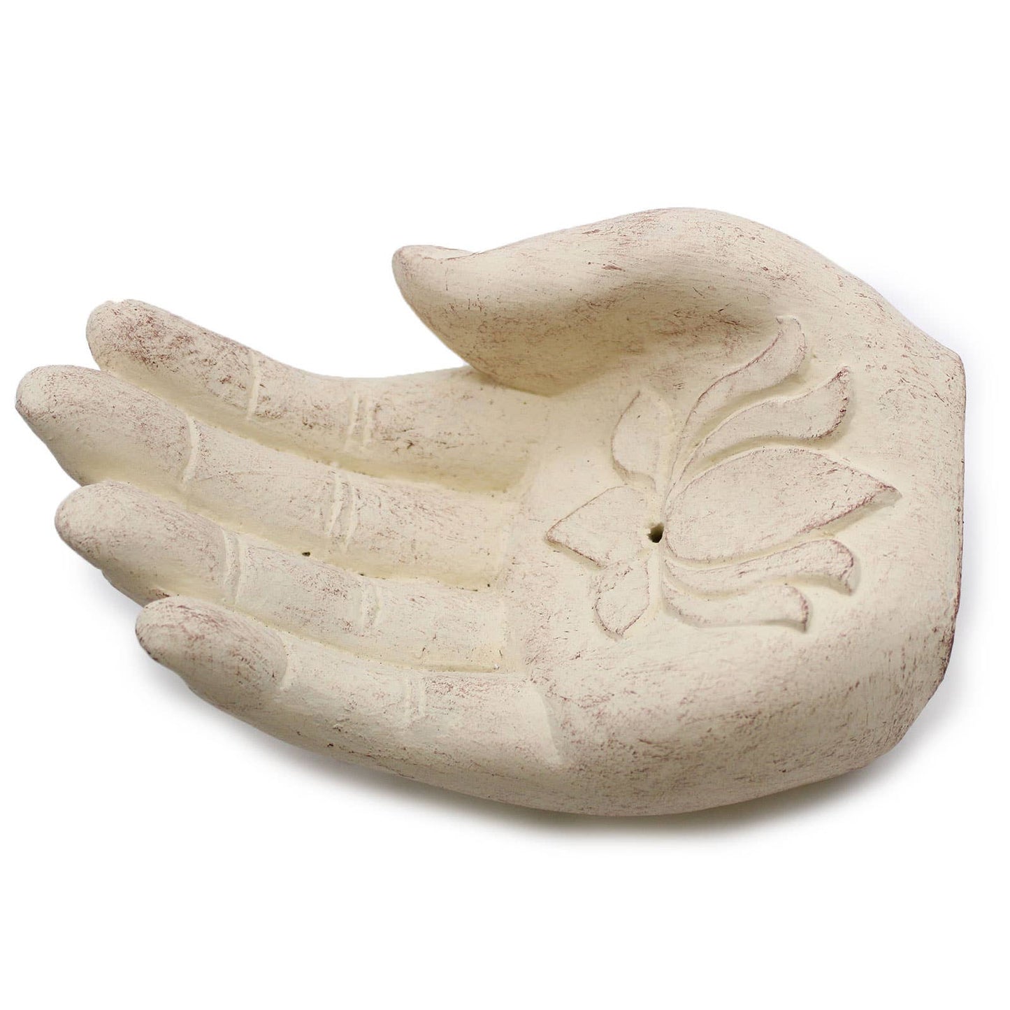 Hand rökelse brännare - Purity & Rebirth (naturvit)