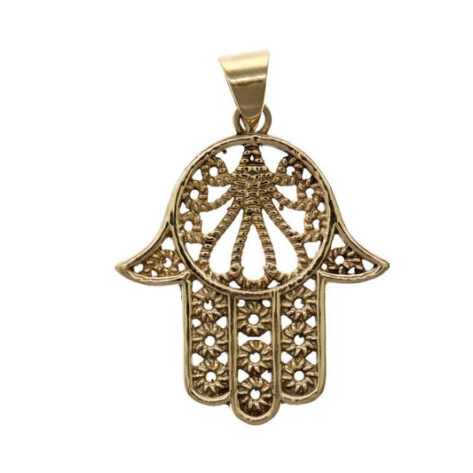 Fatima Hand Brons Hänge