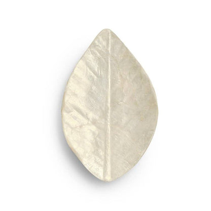 Skål/Fat Capiz Blad
