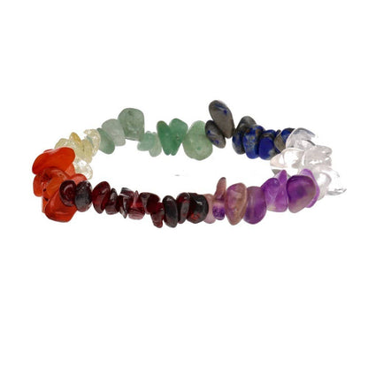 Armband med chakra-stenar