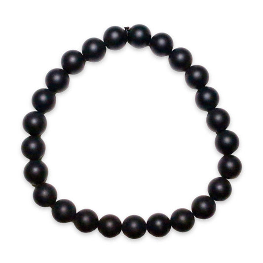 Matt onyx armband herrstrl