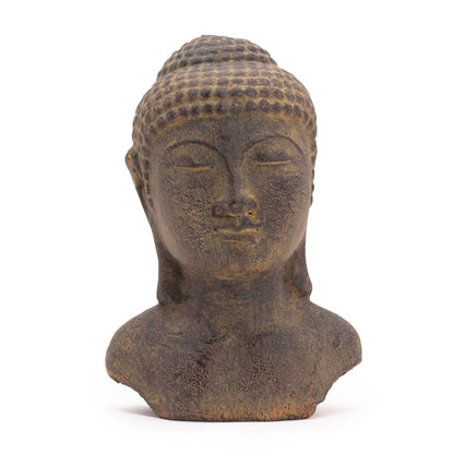 Buddha antikstaty: Grå