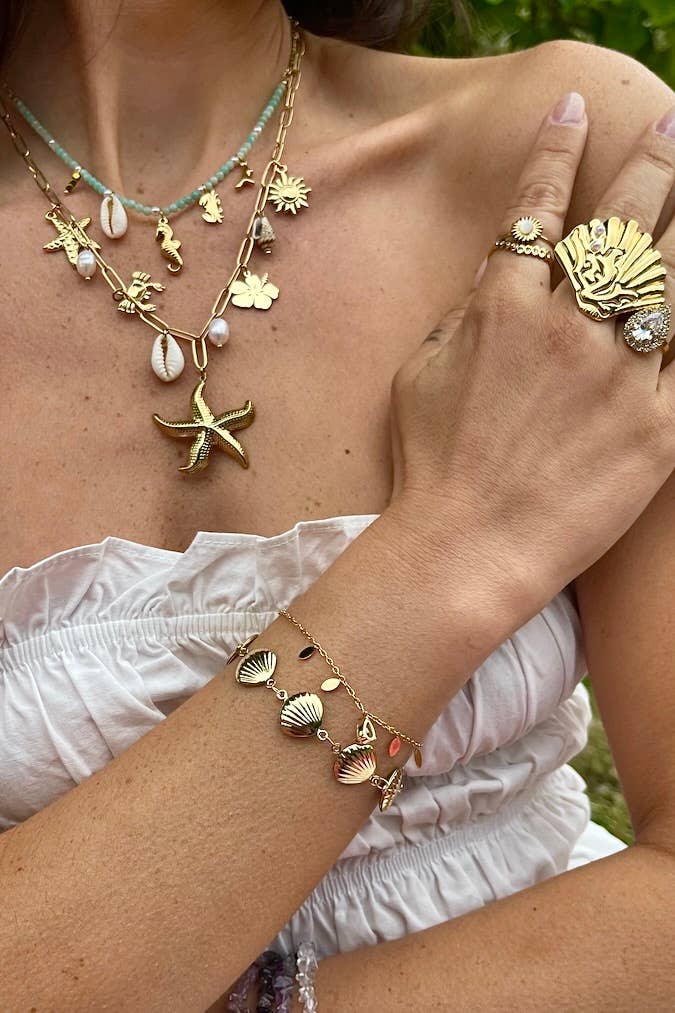Armband Snäcka