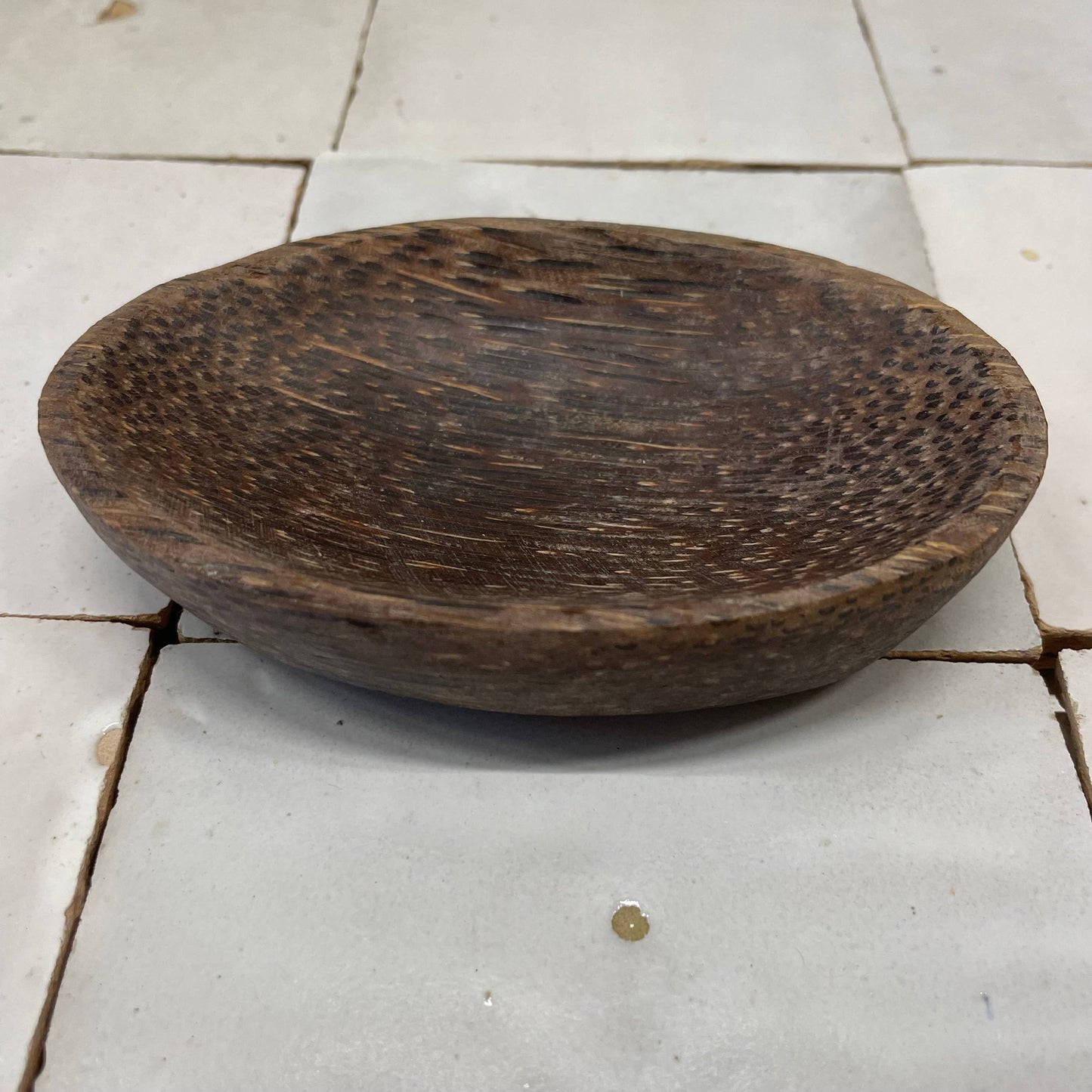 Oval skål i kokos