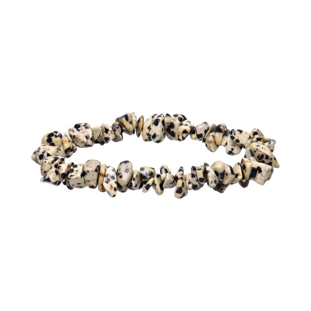 Dalmatin Jaspis Chips Armband