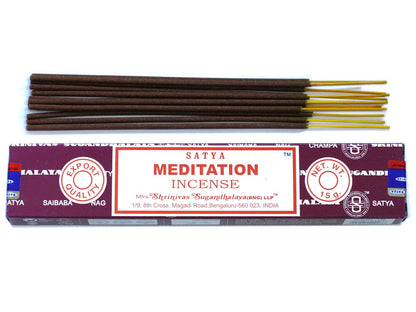Satya Meditation Rökelse – 15 g