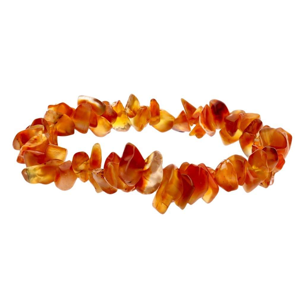 Karneol Chips Armband