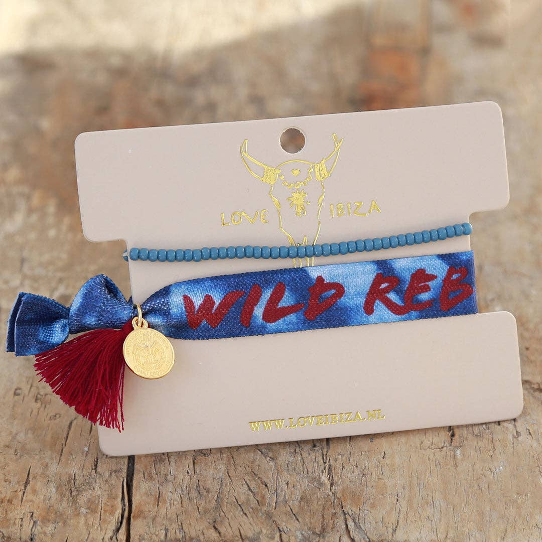 Wild Rebel- Armband med elastisk band