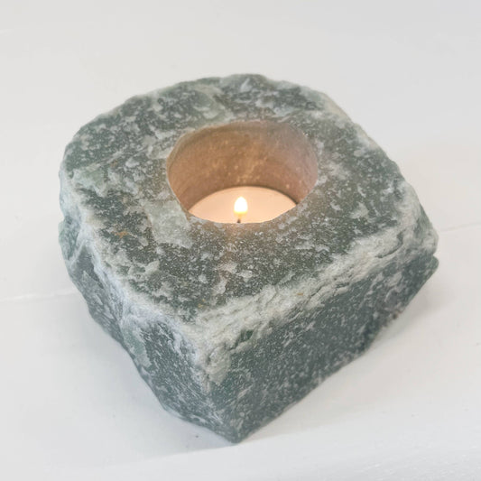 Aventurin Rå Värmeljuslykta